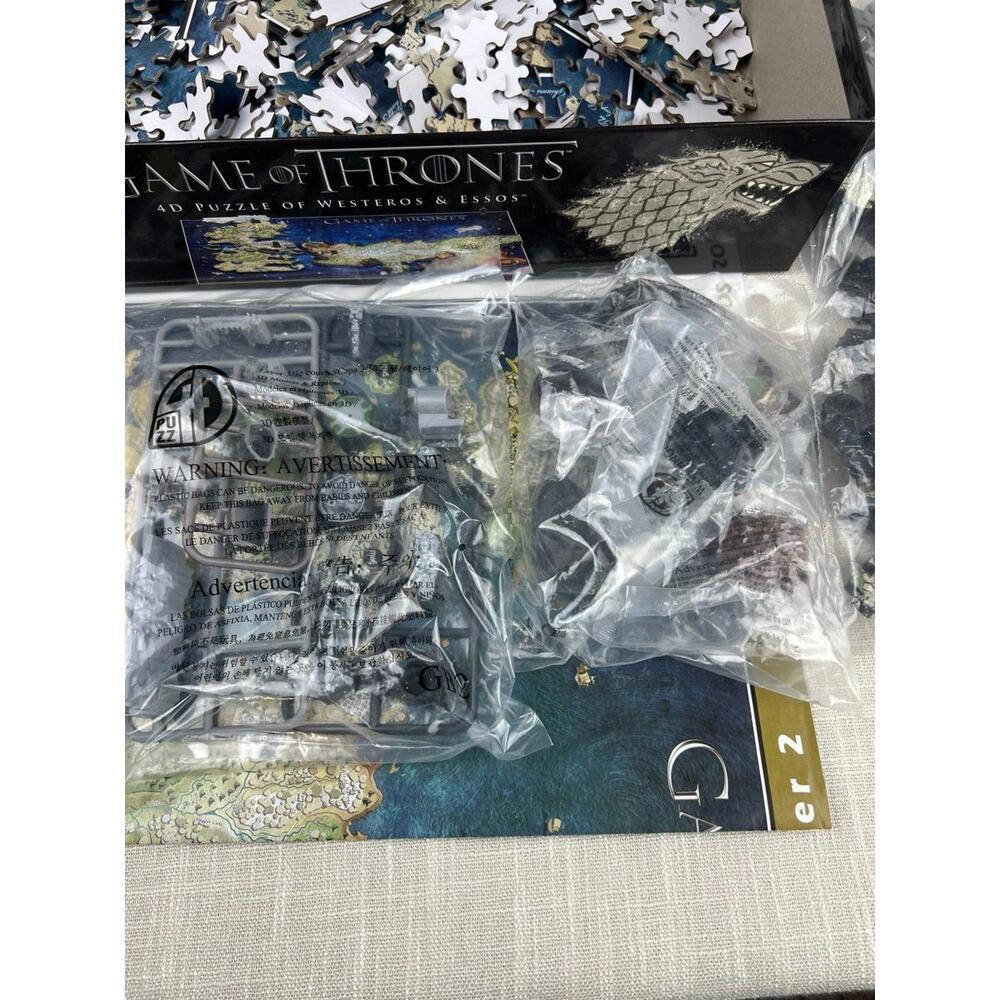 Game of Thrones 4D Puzzle Westeros & Essos - Picture 6 of 11